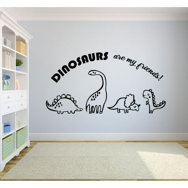 12x Dinosaur Footprints Wall Sticker Vinyl Kids Boys Girls Bedroom Floor Wall